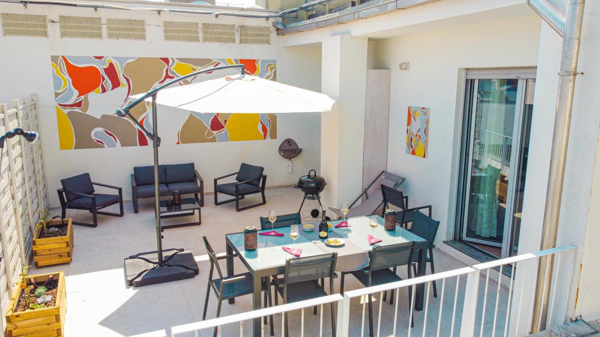 Attico Luxury Con Parcheggio E Terrazza Vista Mozzafiato Daire Cenova Oda fotoğraf