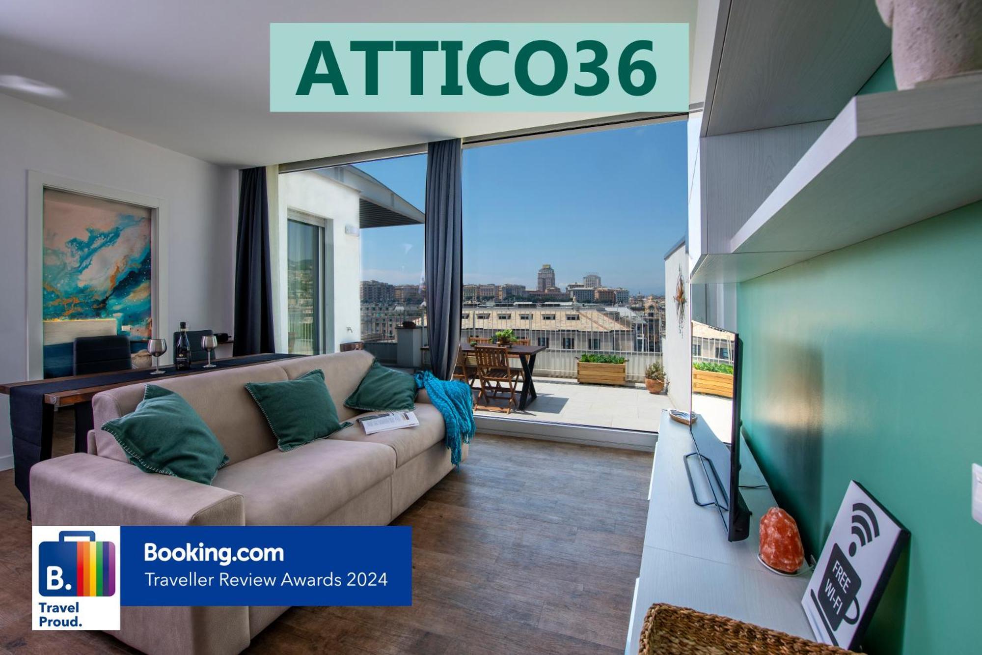 Attico Luxury Con Parcheggio E Terrazza Vista Mozzafiato Daire Cenova Dış mekan fotoğraf